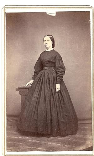 CDV Identified Photograph: Sarah Dougan, Marshall, Illinois, 1866