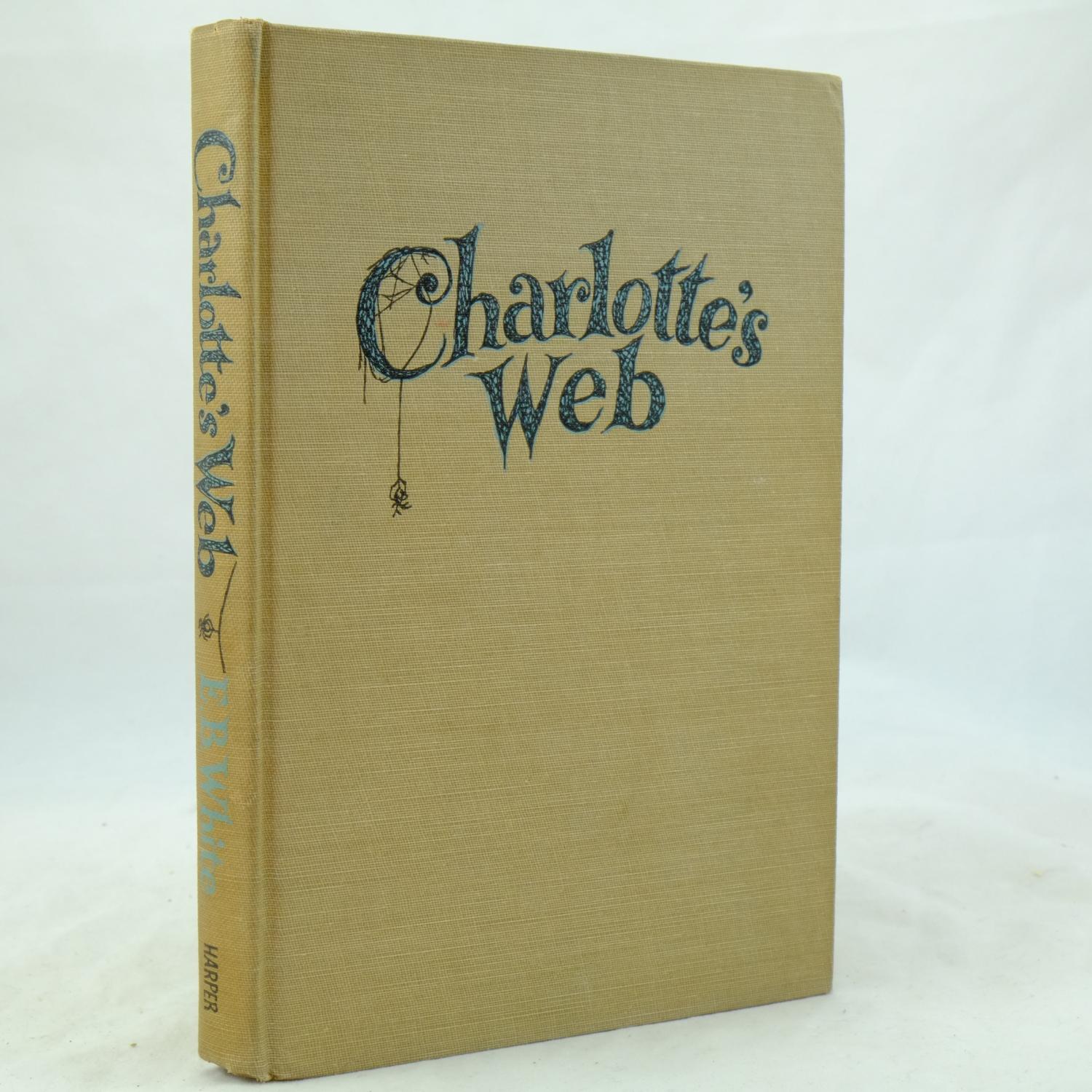 Charlotte's Web by E. B. White Very Good Hardcover (1952