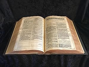 1611 First Edition, First Issue of the Authorized King James Version of the Bible ("Great He")