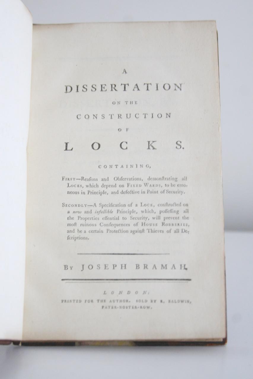 Dissertation construction locks