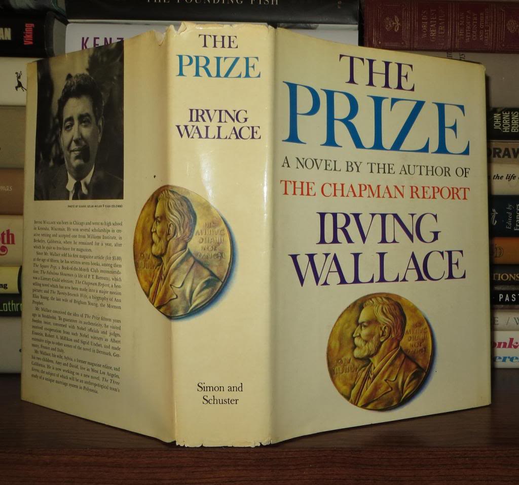 THE PRIZE by Wallace, Irving Hardcover (1962) First Edition; Fourth