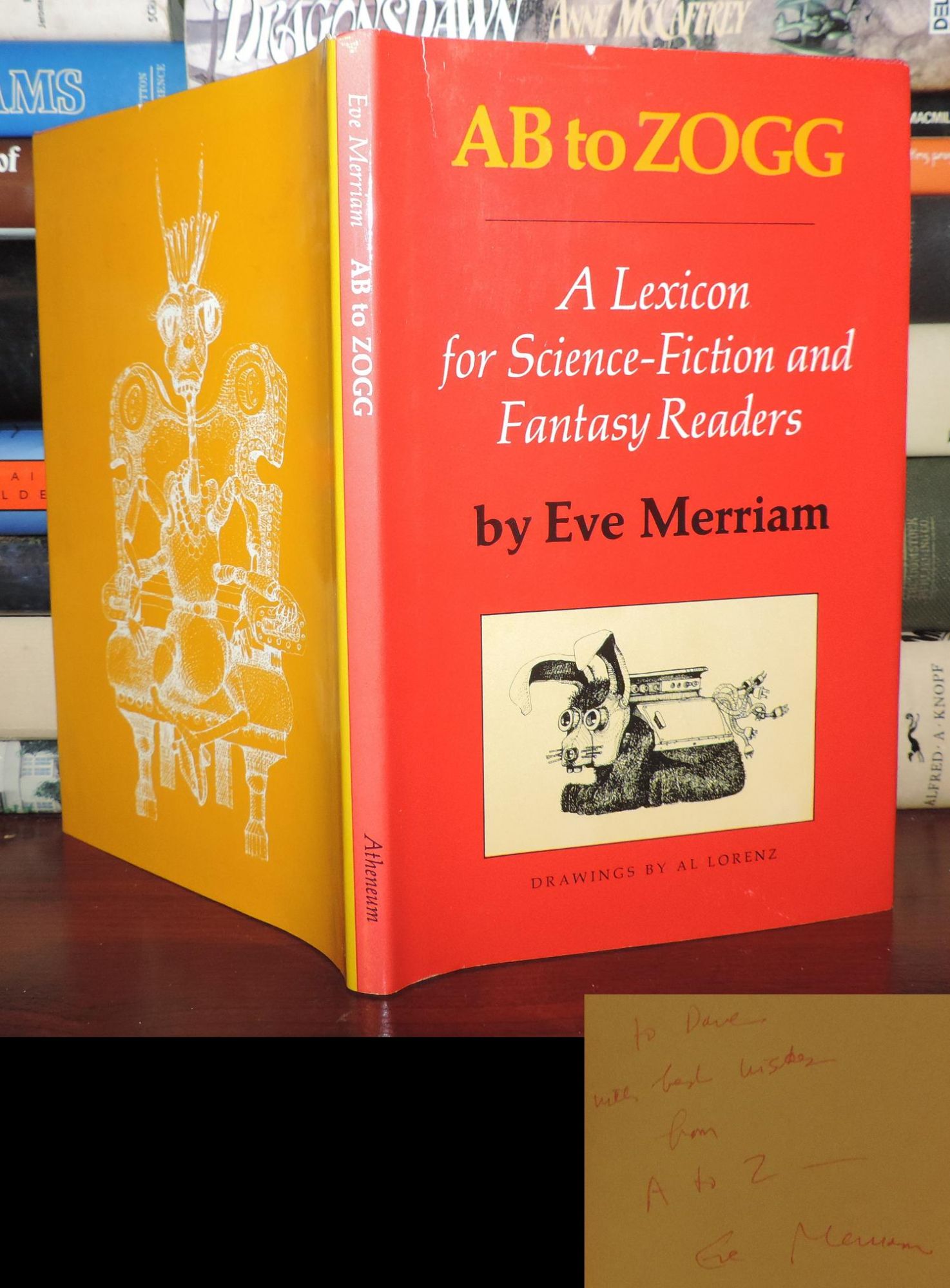 SIGNED! EVE MERRIAM - SIGNED! EVE MERRIAM -