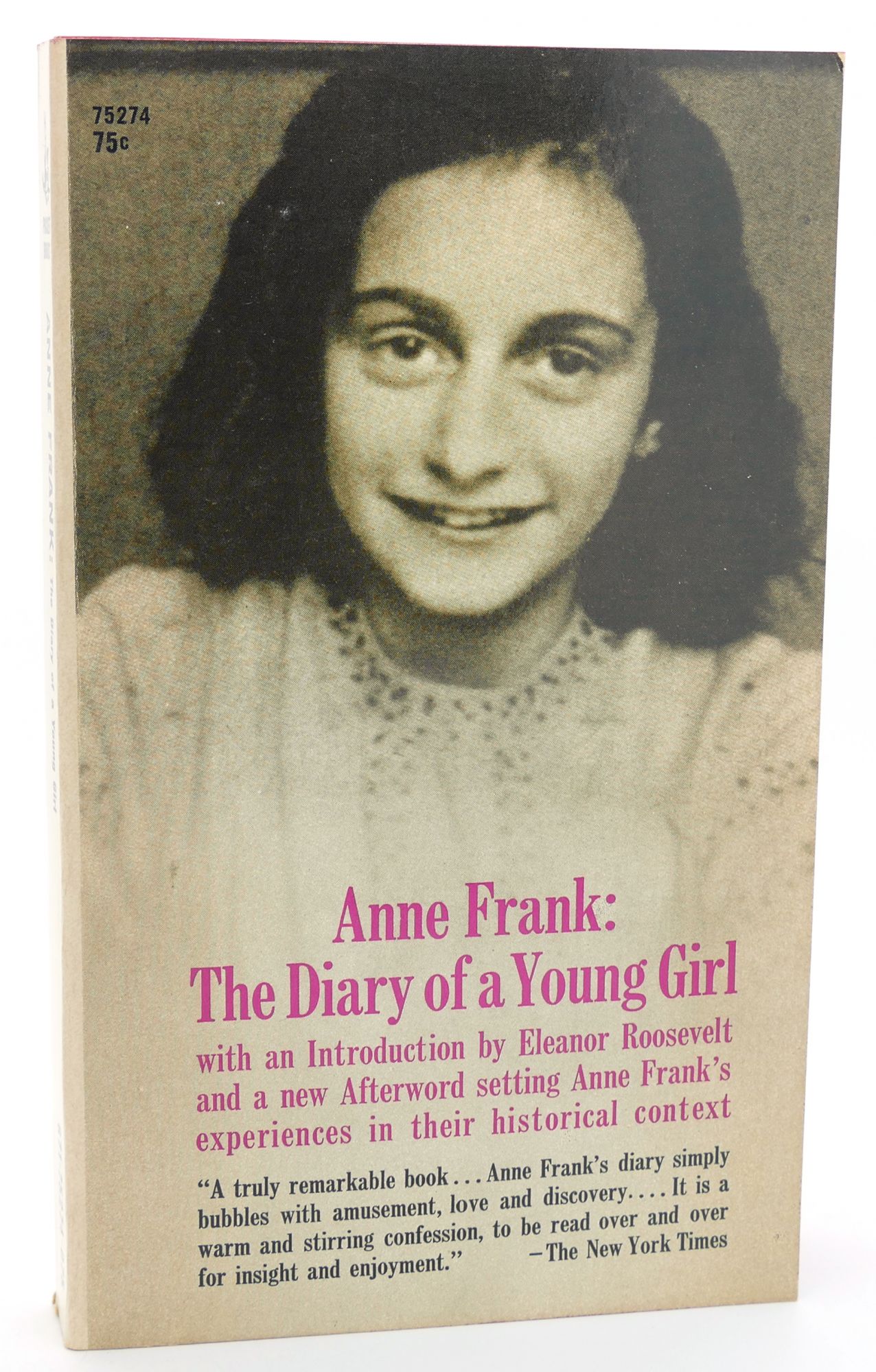 World War II Victim ANNE FRANK Glossy 8x10 Photo Famous Portrait Print Poster 