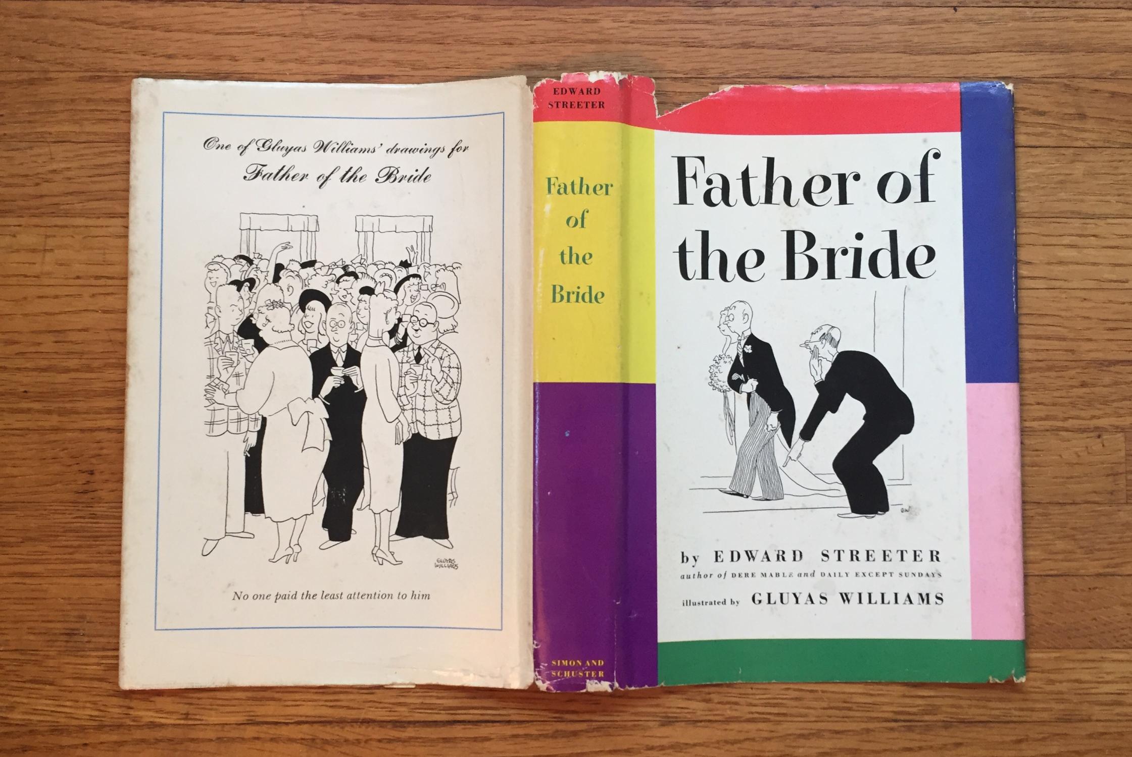 Father Of The Bride By Edward Streeter Simon Schuster Hardcover Father Of The Bride Edward Streeter