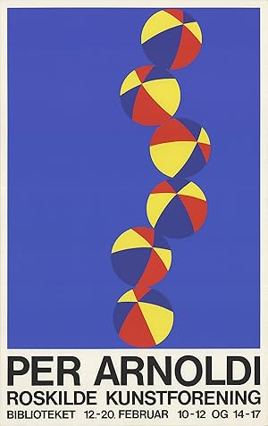 Per Arnoldi-Roskilde Art Association-Serigraph