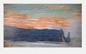 Claude Monet-La Falaise D'Etretat-1997 Poster