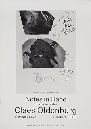 Claes Oldenburg-Notes in Hand-Poster