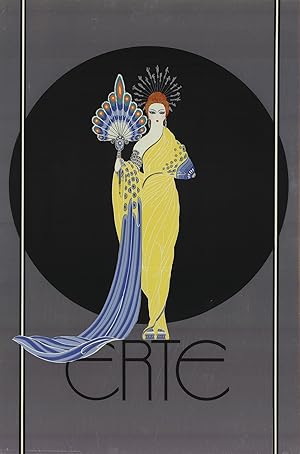 -1982 Poster Proscenium Erte-Symphony in White