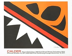 Alexander Calder-La Grenouille et la Scie (small)-1971 Lithograph