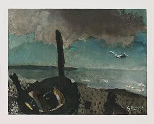 Georges Braque-Boat on a Shore in Brittany-Lithograph