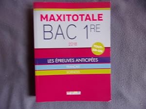 Maxitotale 2018 bac 1re