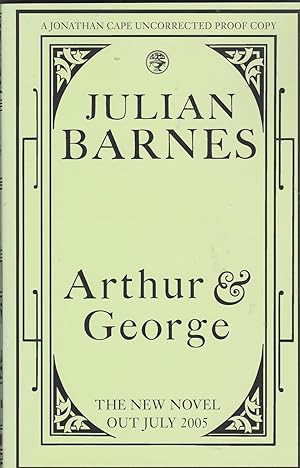 Arthur & George **uncorrected proof**