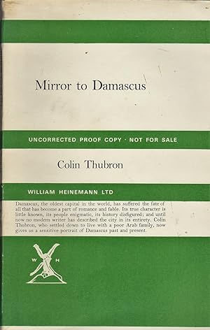 Mirror to Damascus **scarce uncorrected proof**