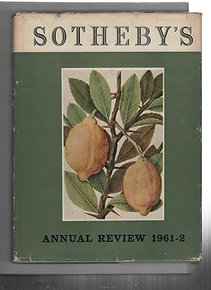 Sotheby's Annual Review, 218th Season: October 1961-August 1962