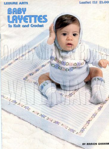 leisure arts baby layettes book 2