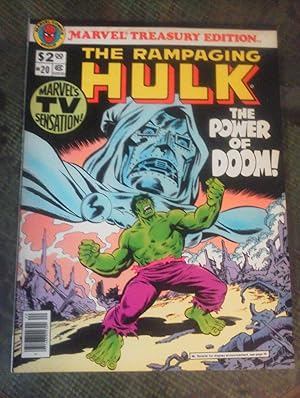 Marvel Treasury Edition #20 Rampaging Hulk and the Power of DOOM!