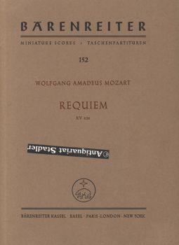 Requiem KV 626. Das von Franz Süßmayr vervollständigte Requiem in der traditionellen Gestalt. Her...