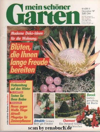 Mein Schoner Garten Dezember 1987 Deko Ideen Bluten Winter
