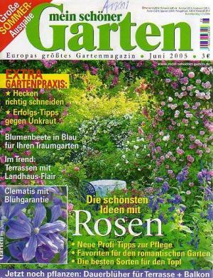 Mein Schoner Garten Juni 2005 Offenburg Burda Senator Verlag