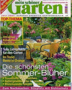 Mein Schoner Garten Juli 2007 Offenburg Burda Senator Verlag