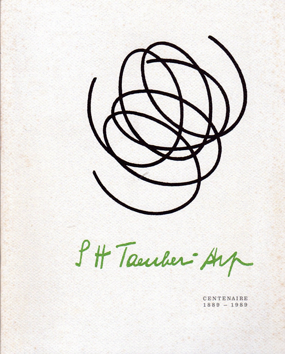 Sophie Taeuber-Arp. Centenaire 1889-1989 - TAEUBER-ARP, Sophie (Davos, 1889 - Zurigo, 1943)
