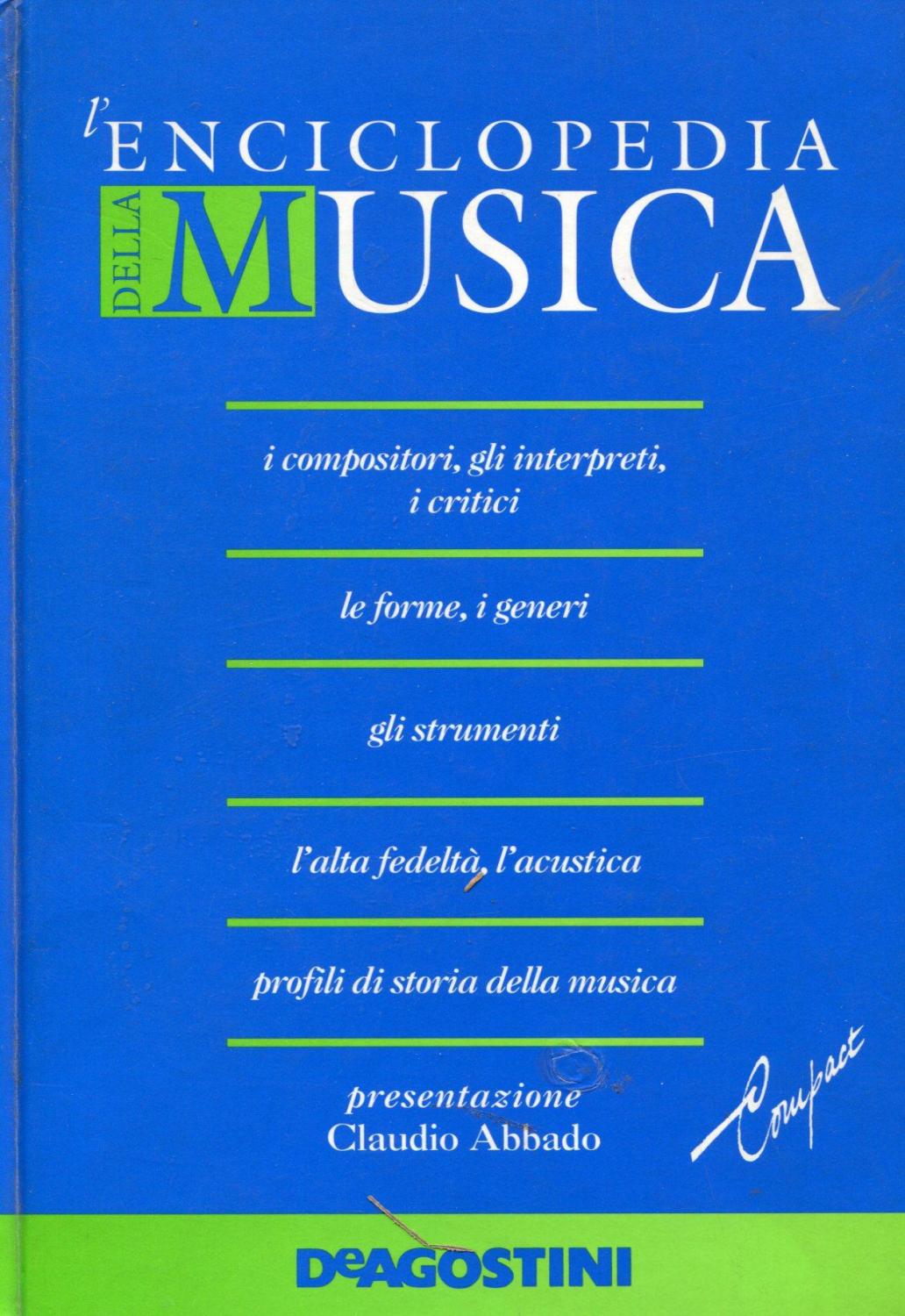 L'enciclopedia della musica - ABBADO, Claudio (presentazione di)