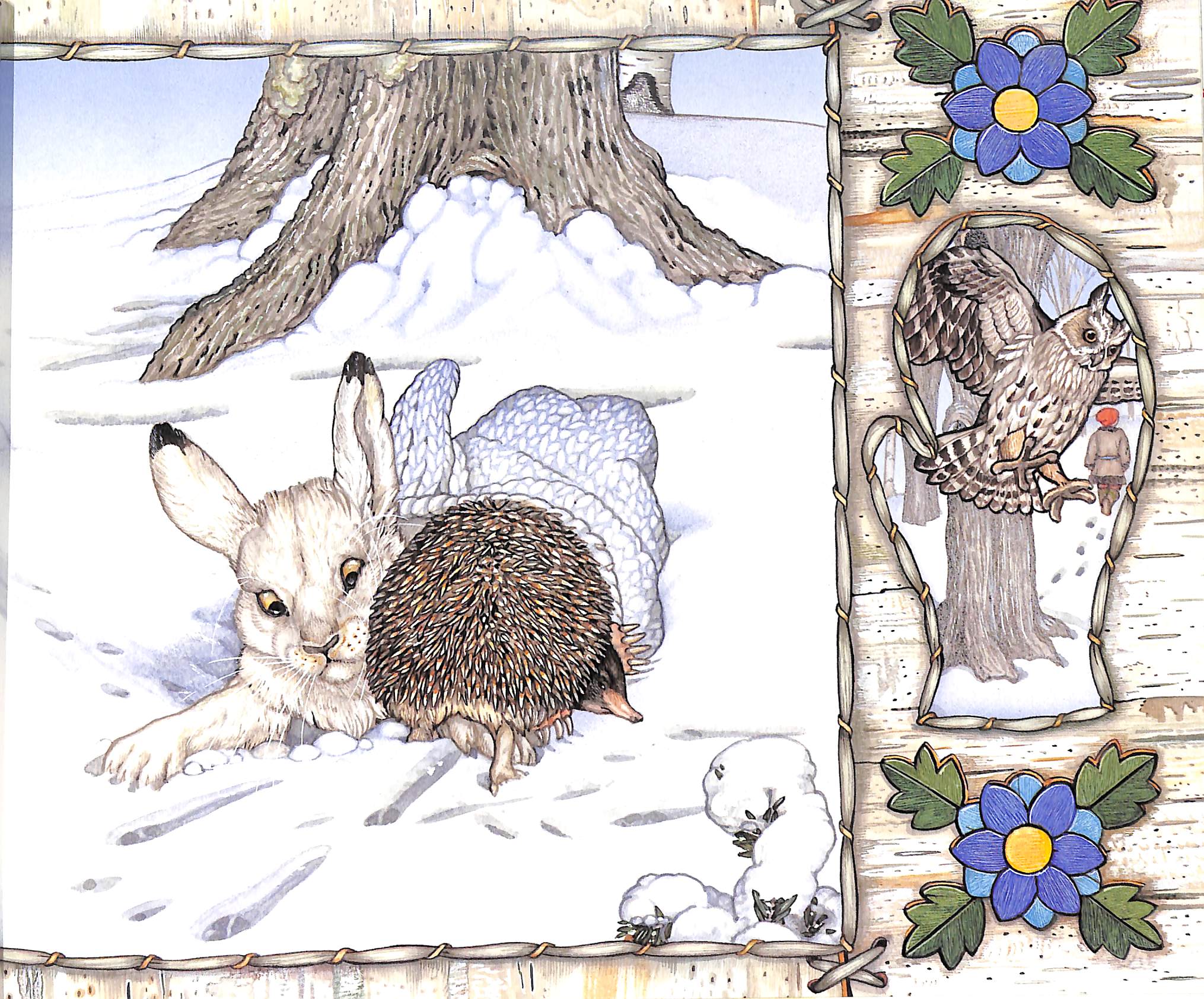 the mitten story animals the mitten story animals