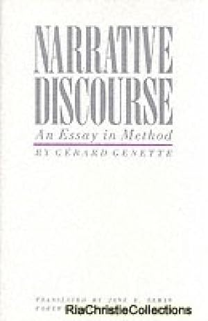 Genette narrative discourse an essay in method