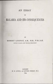 Essay on malaria