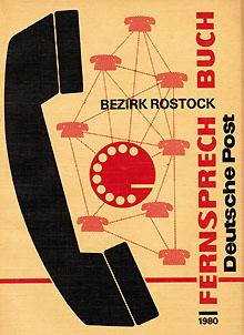 Fernsprechbuch Bezirk Rostock Ausgabe 1980