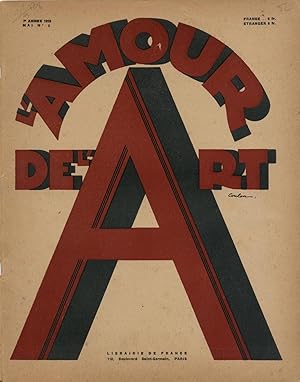 L'Amour de l'Art n°5 mai 1928