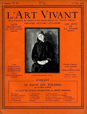 L'Art Vivant n°35 du 1er juin 1926