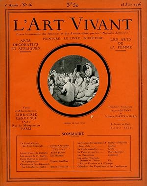 L'Art Vivant n°36 du 15 juin 1926