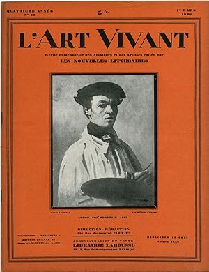 L'Art Vivant n°77 du 1er mars 1928