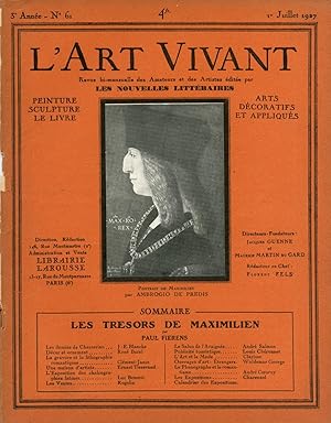 L'Art Vivant n°61 du 1er juillet 1927