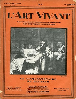 L'Art Vivant n°100 du 15 février 1929