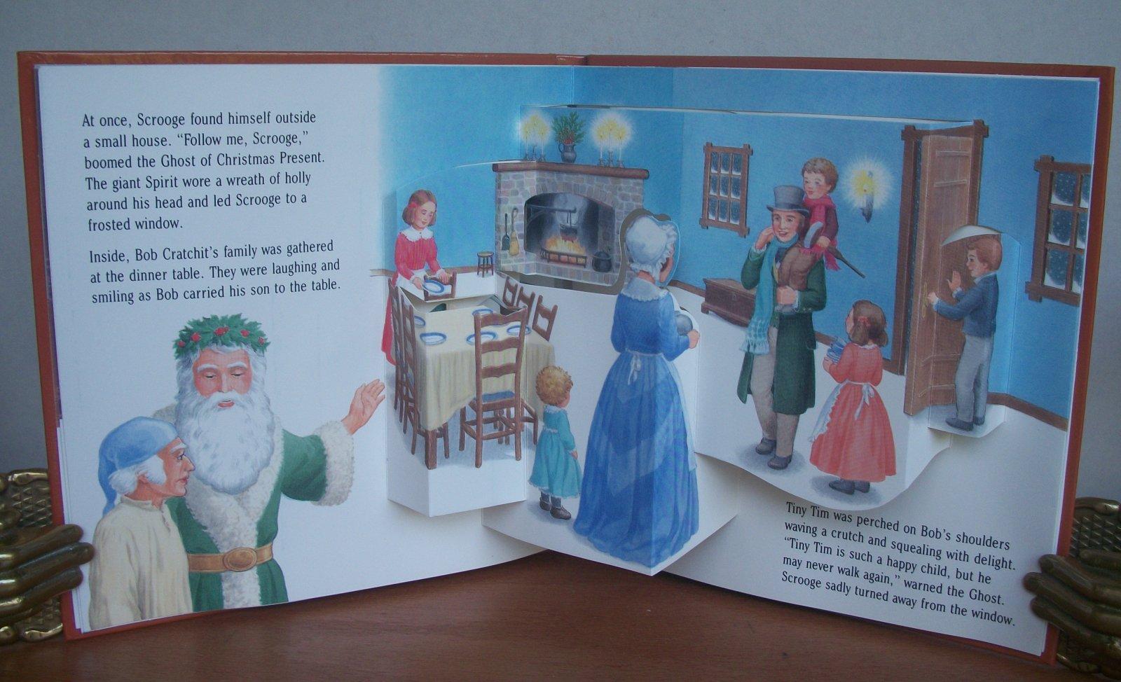 A CHRISTMAS CAROL. A Christmas Treasury Pop-up. by POP-UP BOOK. Charles Dickens story briefly ...