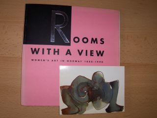 Rooms with a view / Zimmer mit Aussicht *. Women`s Art in Norway 1880-1990 / Frauenkunst in Norwegen 1880-1990. - Wichström, Anne, Jorunn Veiteberg Ursula H. Delourme (Übersetzung) a. o.