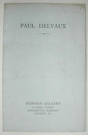 Paul Delvaux. April 11th to May 11th 1946.