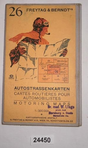 Autostrassenkarte Nr. 26 Freytag & Berndt