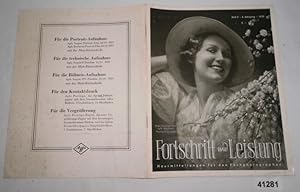 Fortschritt und Leistung - Hausmitteilungen für den Fachphotographen, Heft 2, 4. Jahrgang 1939