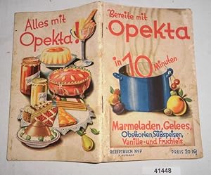 Bereite mit Opekta in 10 Minuten Marmeladen, Gelees, Obsttorten, Süßspeisen, Vanille und Fruchtei...