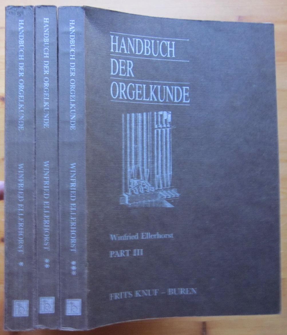 Handbuch der Orgelkunde, in 3 Bdn.