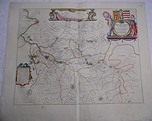 CARTE DE LA SEIGNEURIE DE MALINES - MECHLINIA DOMINIUM ET AERSCHOT DUCATUS