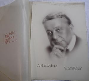 ANDRE DUBOSC - ACTEUR & COMEDIEN - PORTRAIT PHOTOGRAPHIQUE MANUEL FRERES - 1921