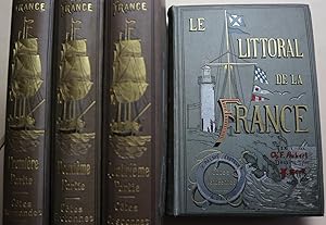 LE LITTORAL DE LA FRANCE - COTES NORMANDES, COTES BRETONNES, COTES VENDEENES, COTES GASCONNES