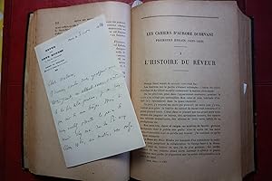 LES CAHIERS D'AURORE DUDEVANT. 1825-1831. L'HISTOIRE D'UN REVEUR et JEHAN CAUVIN. EDITIONS ORIGIN...