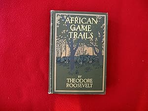 African Game Trails - (1st edition - (Green Elephant Herd cover) -