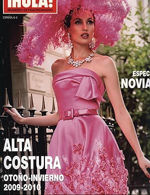 REVISTA HOLA EXTRAORDINARIO ALTA COSTURA OTOÑO INVIERNO 2009 - 2010