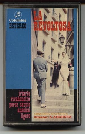 LA REVOLTOSA ZARZUELA ANA Mª IRIARTE MANUEL ASENSI 1969 AUDIO CASSETTE